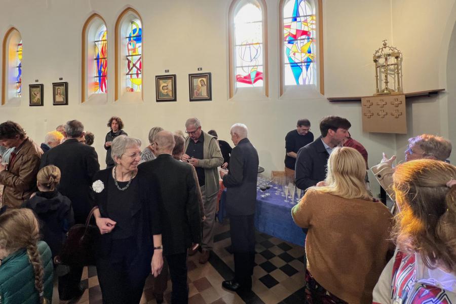 Afscheidsviering pater Dominique © Pastorale zone Leuven aan de Dijle