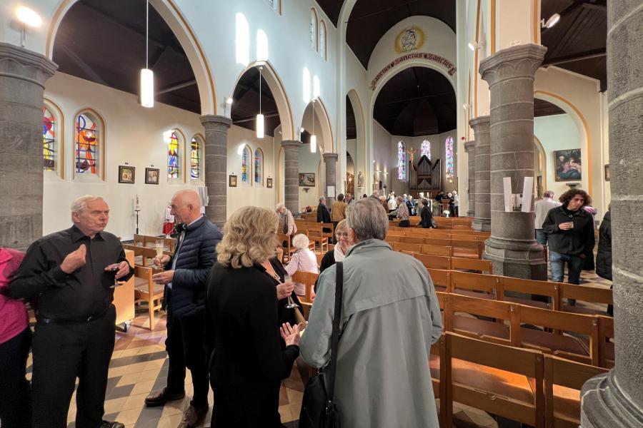 Afscheidsviering pater Dominique © Pastorale zone Leuven aan de Dijle