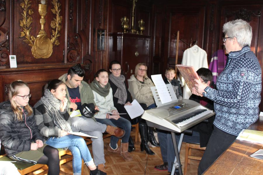 coolproject vormelingen bij organist Els 
