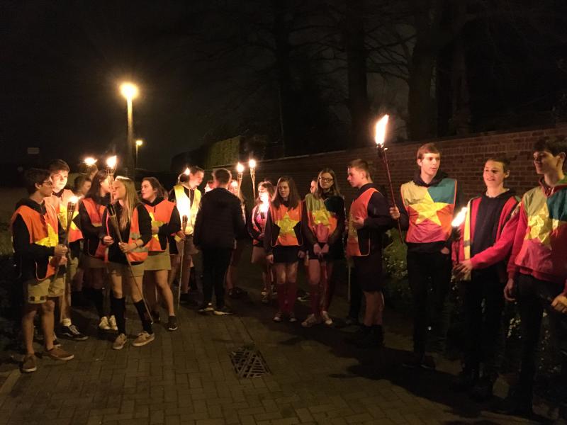 Een laatste stop in de dorpskern van Meerdonk. 