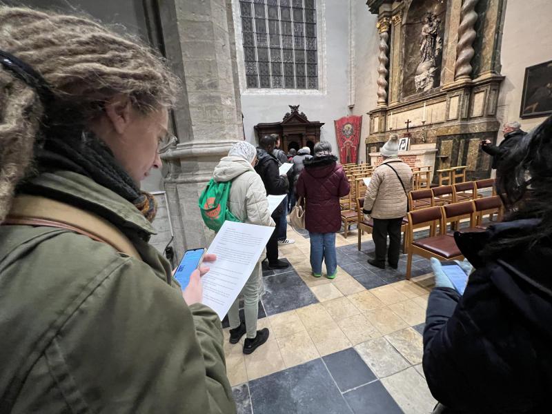 Op pad met en langs Maria © Chris De Groote