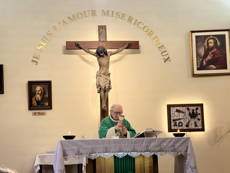 Kleine Zielen uit Leuven op bedevaart in Chèvremont © Chris De Groote