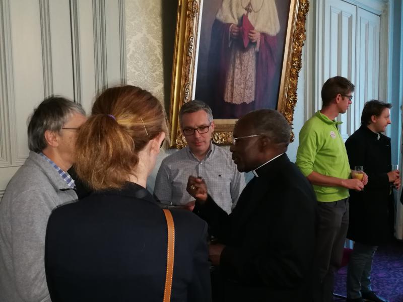 Bezoek van de pauselijke nuntius aan bisdom Gent. © Bisdom Gent, foto: Isolde Ruelens