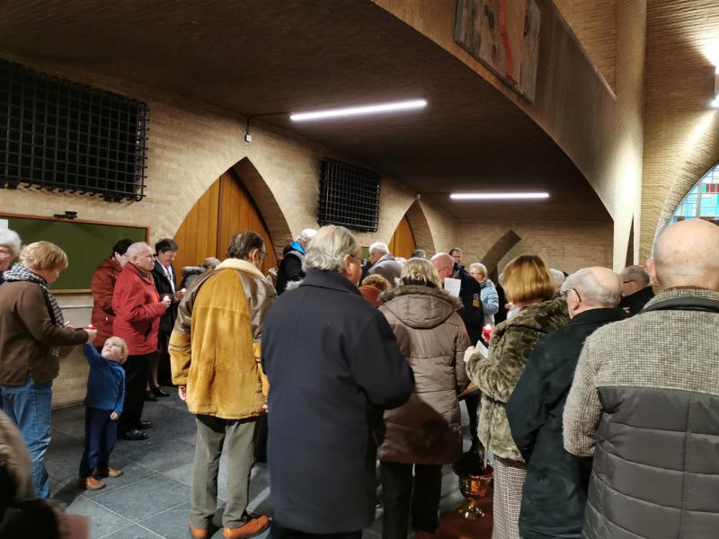 Lichtmis in St Niklaasparochie 