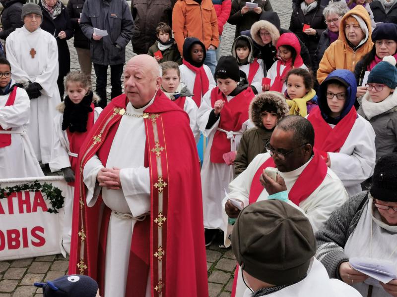 Processie Sint Agatha Berchem 