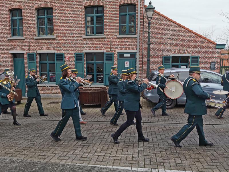 Processie Sint Agatha Berchem 