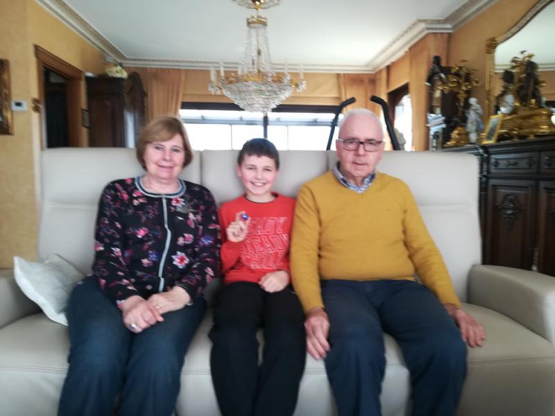 op weg naar het vormsel 