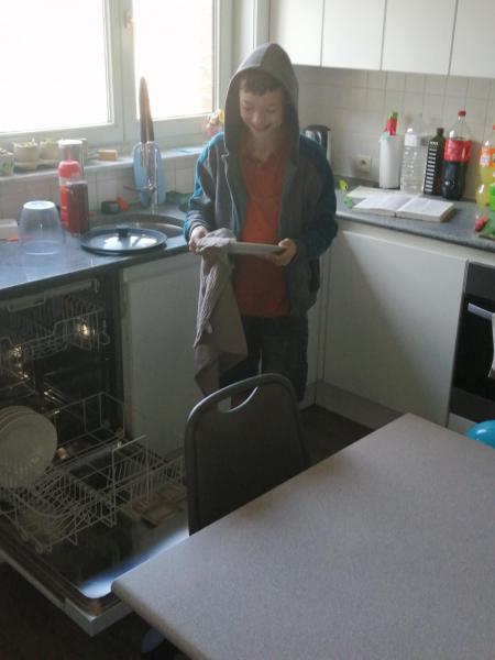 op weg naar het vormsel 