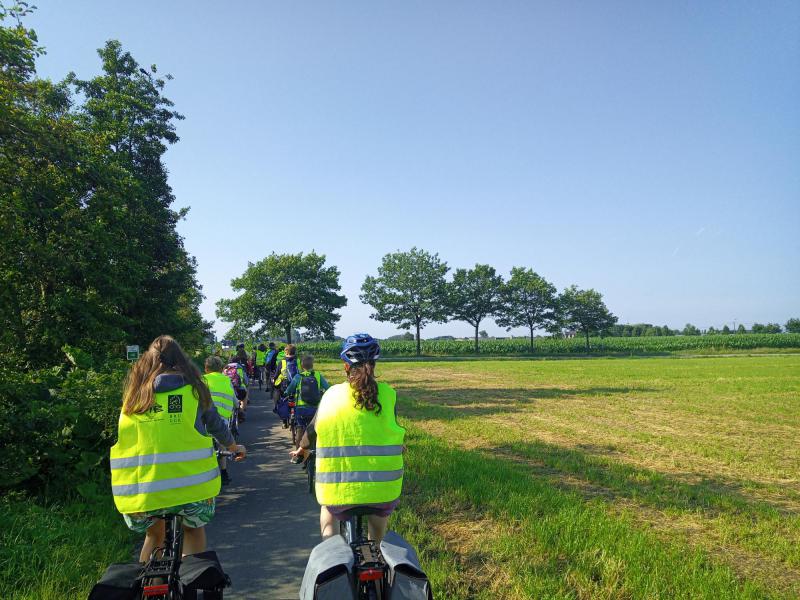 fietsen, fietsen en nog meer fietsen 