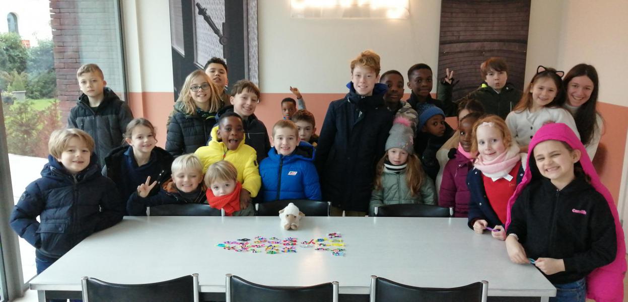 Kinderwoorddienst in de Abdijkerk Ninove - zondag 22 januari 2023 © Tim Van Nieuwenhove