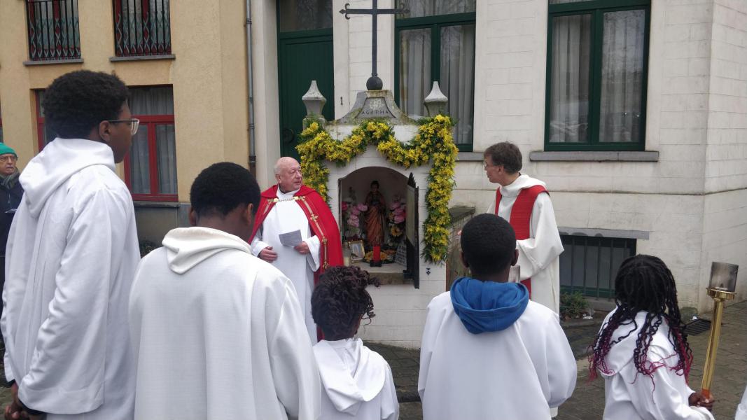 Bij de Sint-Agathakapel © Kleopas