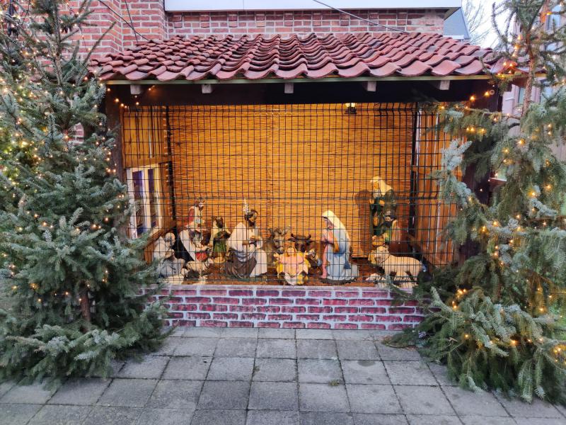 Kerststal Marolle © J.T.