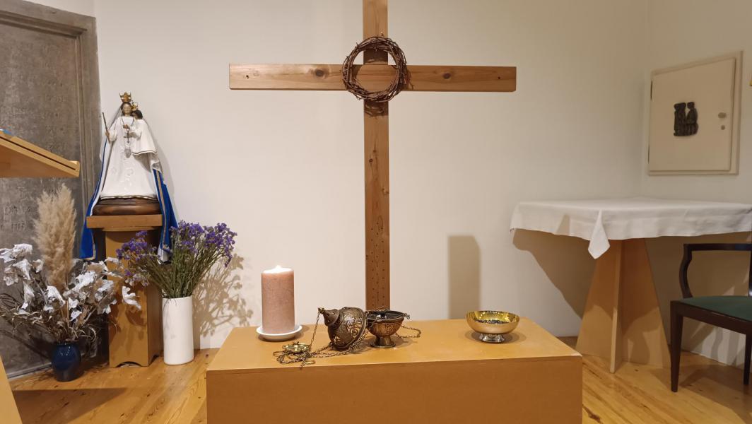 Alles staat klaar om te viering te beginnen © Hilde Baccarne