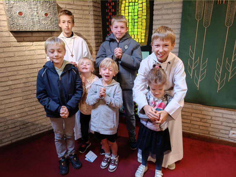 De glimlach van God in de Jezusclub - Sint-Pieter 2025 © Sabine Christiaens