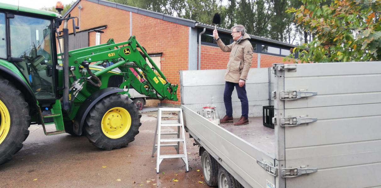 Tractorzegening © Dirk De Sloovere