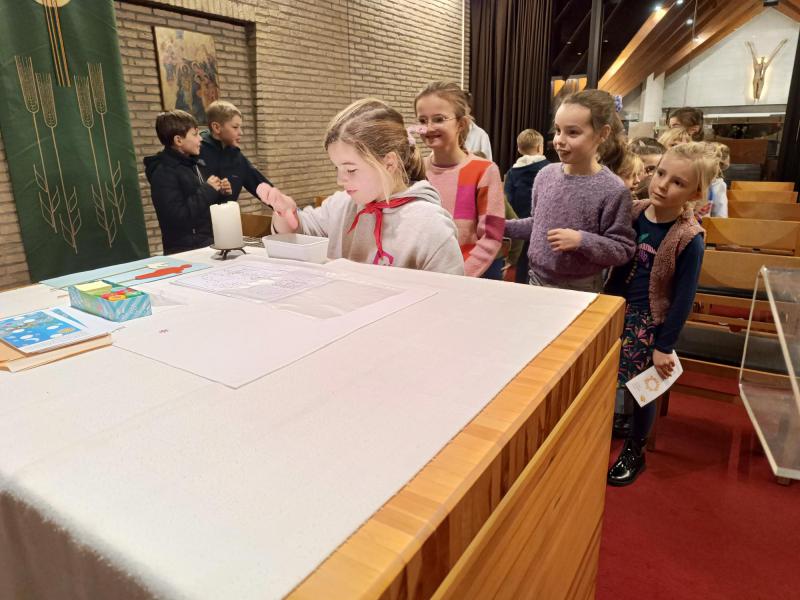 Viering met Jezusclub januari 2026 © Sabine Christiaens