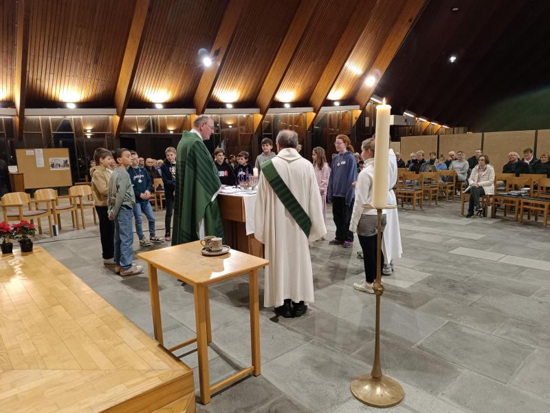 Samen eucharistie vieren © Sabine Christiaens