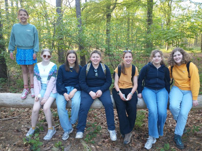 Lentewandeling in het Heidebos 