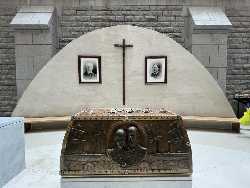 Crypte in de basiliek van de Heilige Thérèse van Lisieux © Chris De Groote