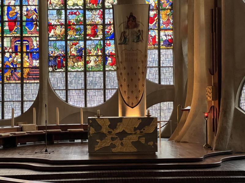 Kerk van Jeanne D’Arc in Rouen © Chris De Groote