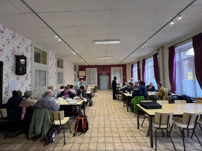 Avondmaal en aanbidding in Beauraing © Chris De Groote