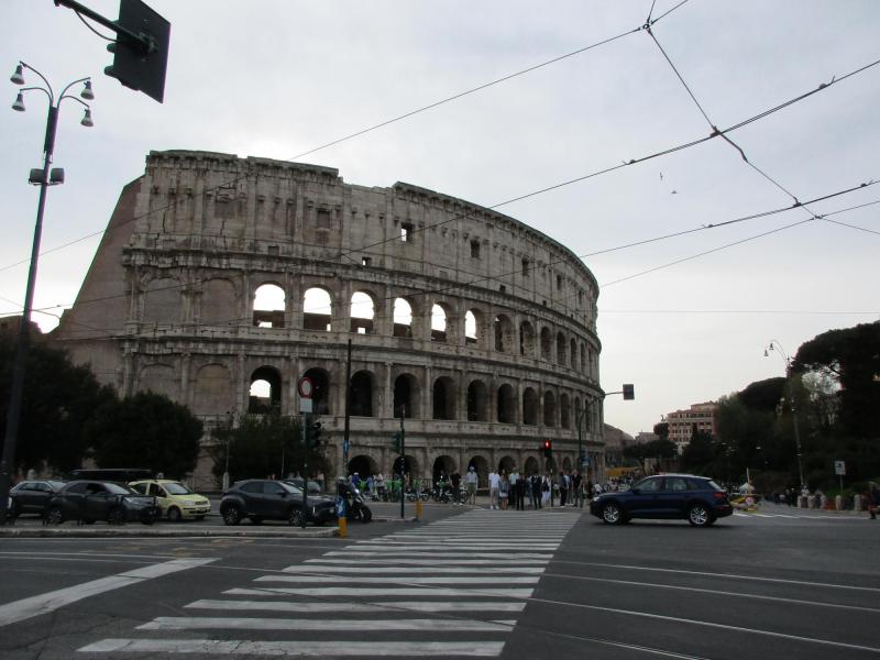 Rome-bedevaart Sint-Corneliusparochie Ninove - 8-11 april 2024 - Colosseum © Jo en Hilde De Brabanter