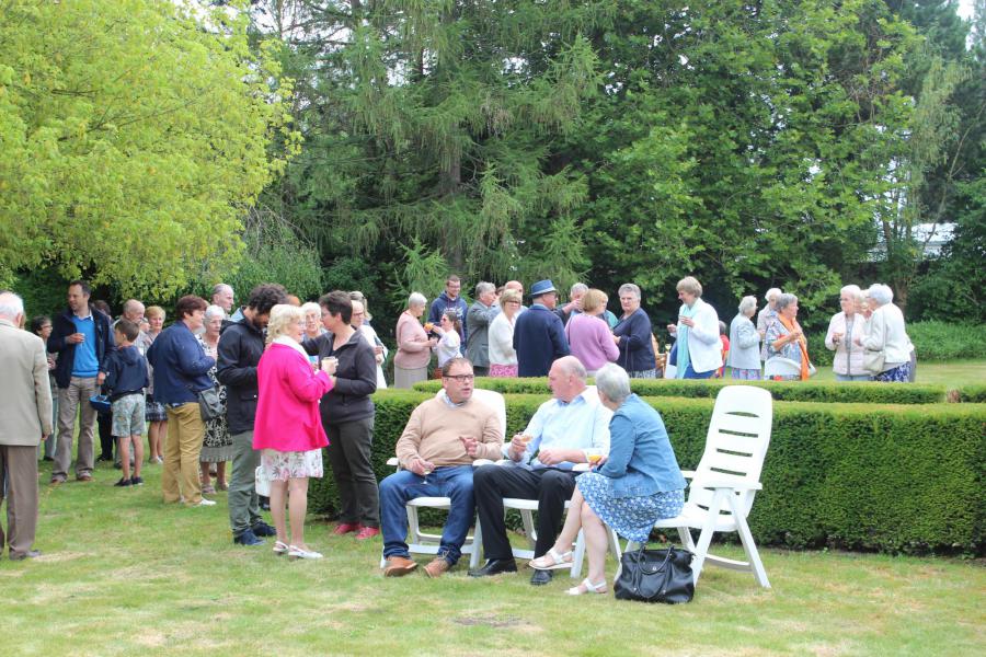 receptie aanstellingsviering Ann&Patrick 