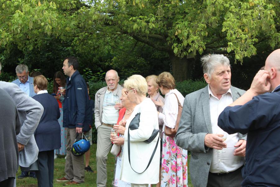 receptie aanstellingsviering Ann&Patrick 