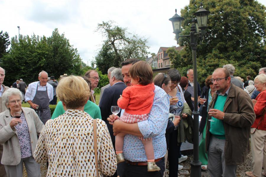 receptie aanstellingsviering Ann&Patrick 