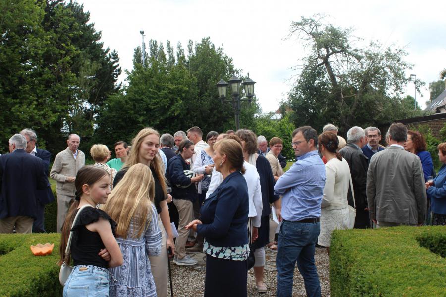 receptie aanstellingsviering Ann&Patrick 