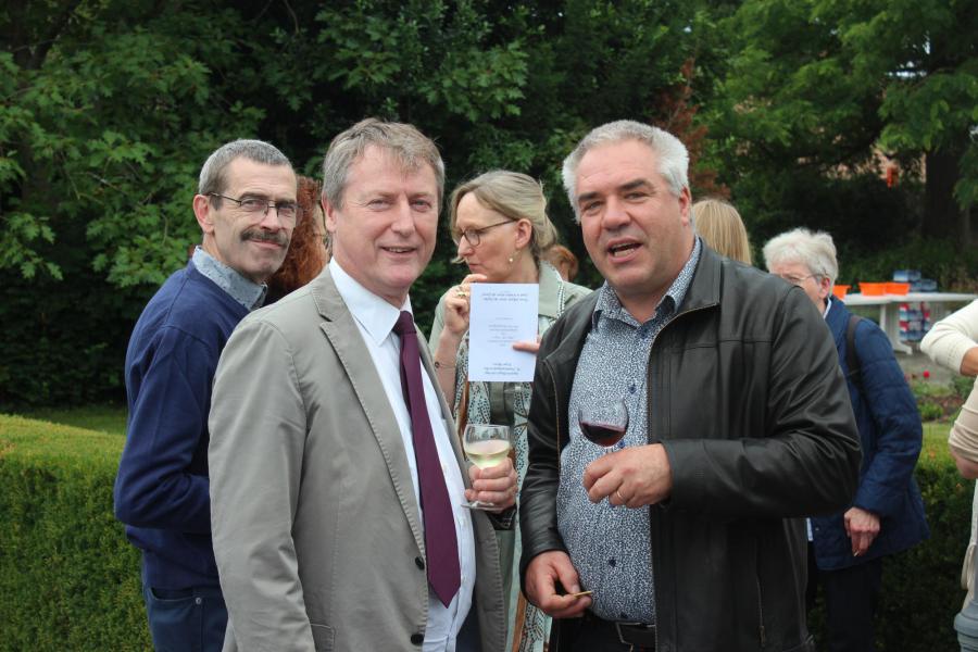 receptie aanstellingsviering Ann&Patrick 