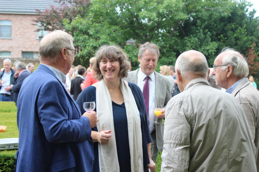 receptie aanstellingsviering Ann&Patrick 