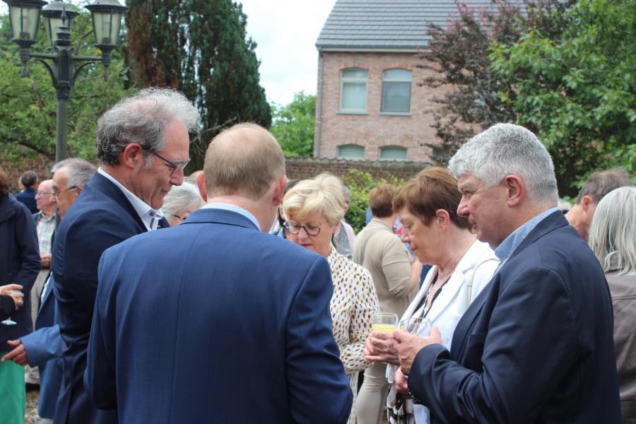 receptie aanstellingsviering Ann&Patrick 