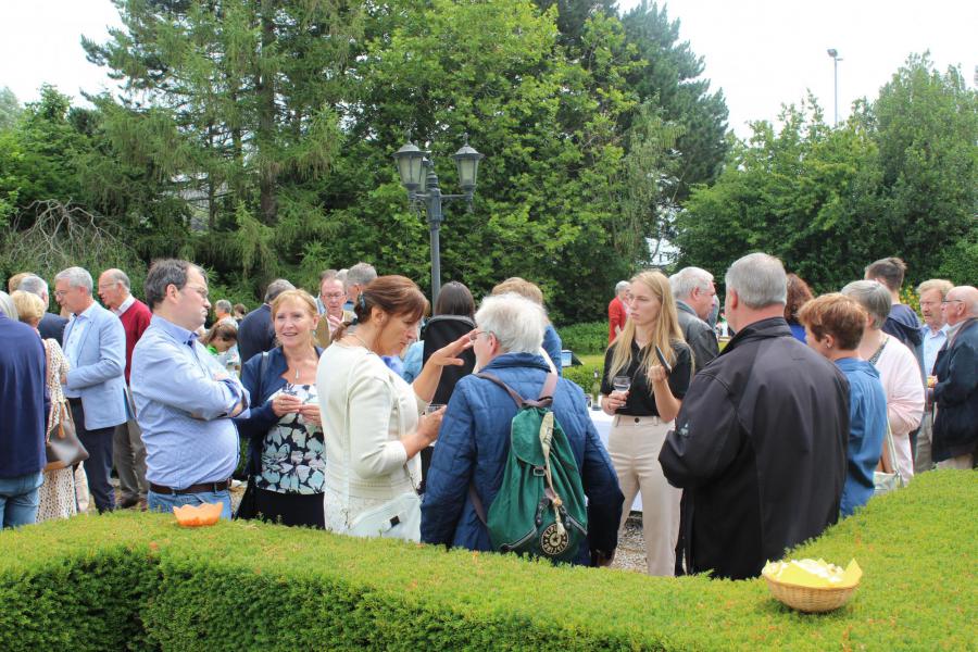 receptie aanstellingsviering Ann&Patrick 