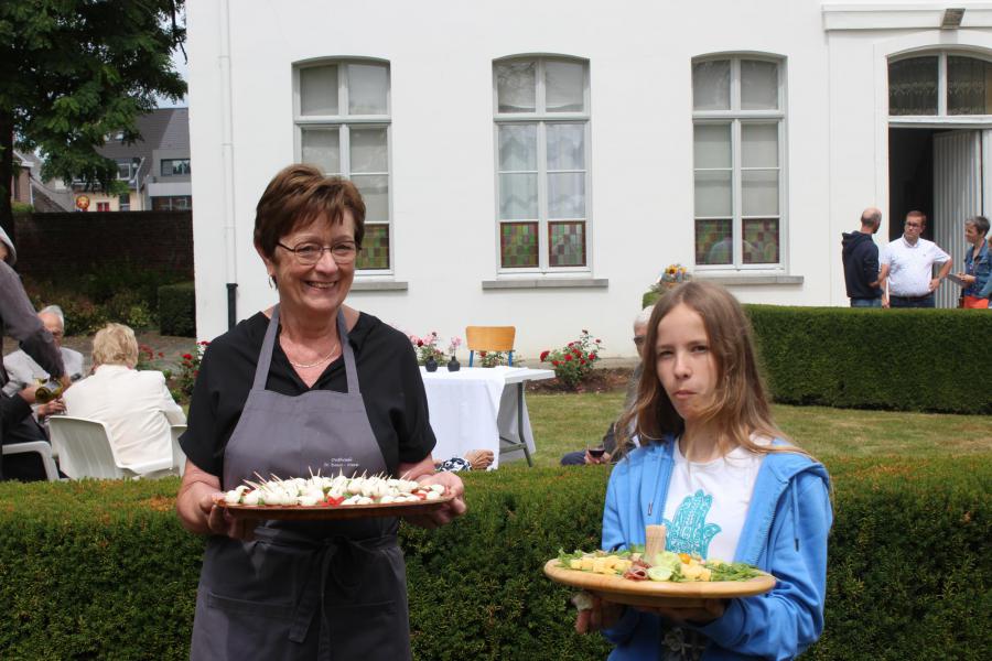 receptie aanstellingsviering Ann&Patrick 