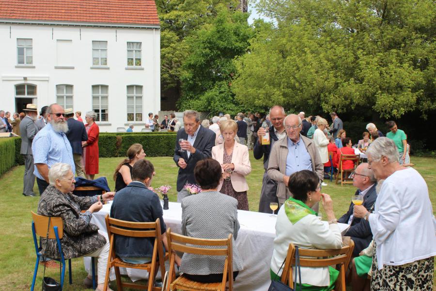 receptie aanstellingsviering Ann&Patrick 