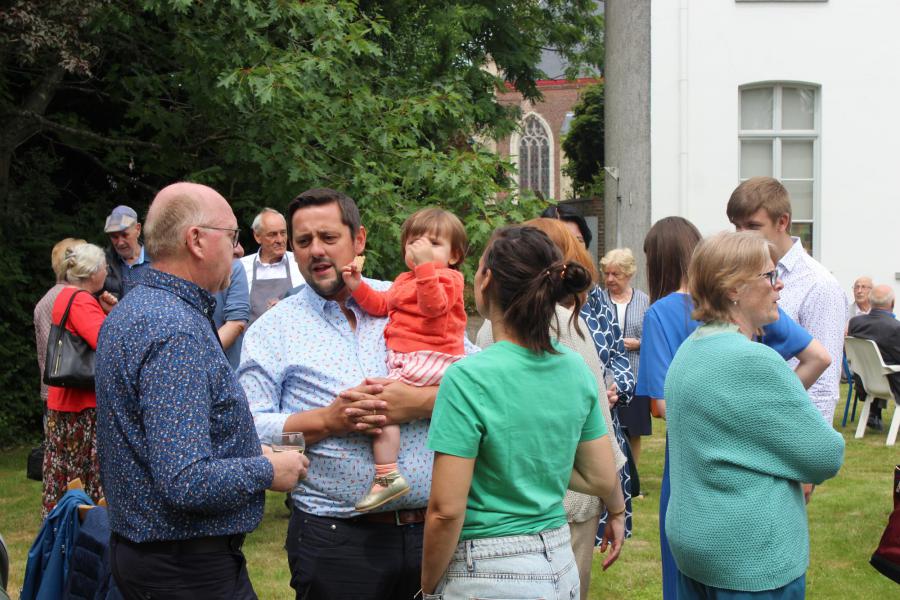 receptie aanstellingsviering Ann&Patrick 
