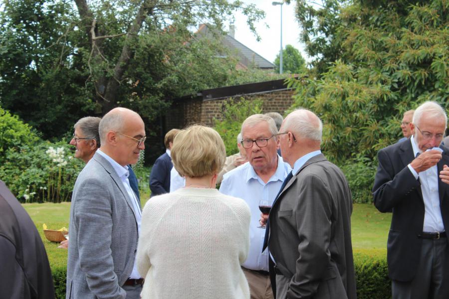 receptie aanstellingsviering Ann&Patrick 
