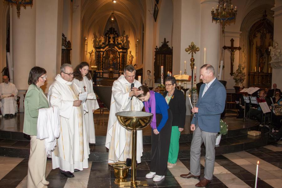 Doopsel en Vormsel Catechumenen © Hilde Buyse