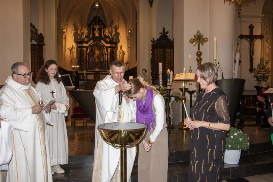 Doopsel en Vormsel Catechumenen © Hilde Buyse