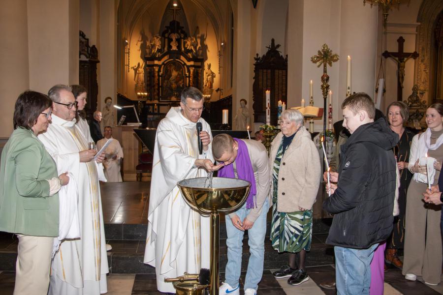 Doopsel en Vormsel Catechumenen © Hilde Buyse