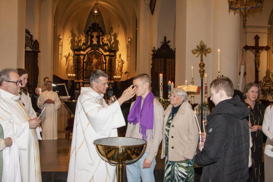 Doopsel en Vormsel Catechumenen © Hilde Buyse