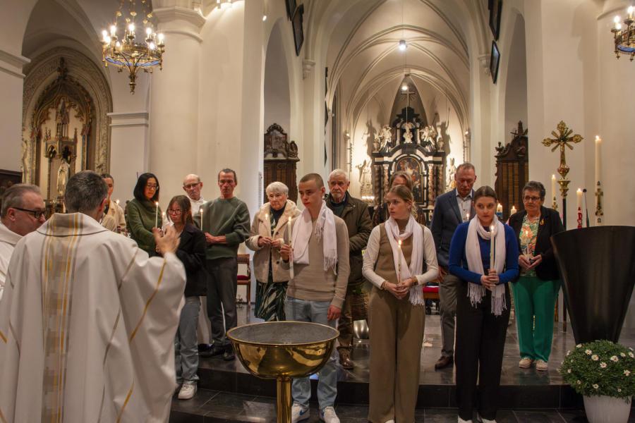 Doopsel en Vormsel Catechumenen © Hilde Buyse