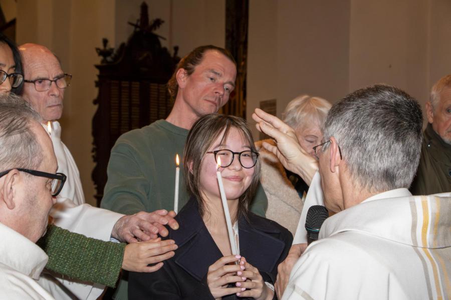 Doopsel en Vormsel Catechumenen © Hilde Buyse
