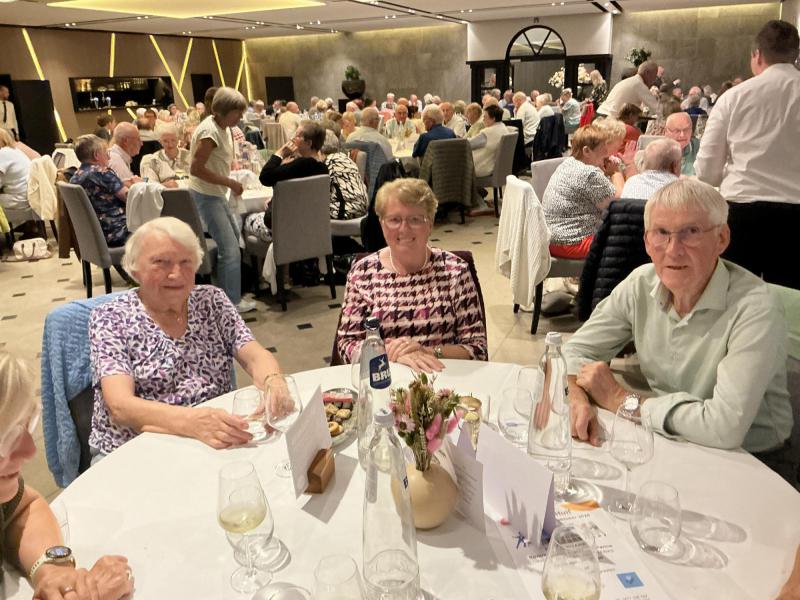 Ook bij het feestmaal even een foto van Okra Veurne © PVC