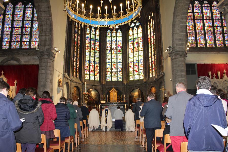 litanie van alle heiligen © Kerknet, foto: Lieve Wouters