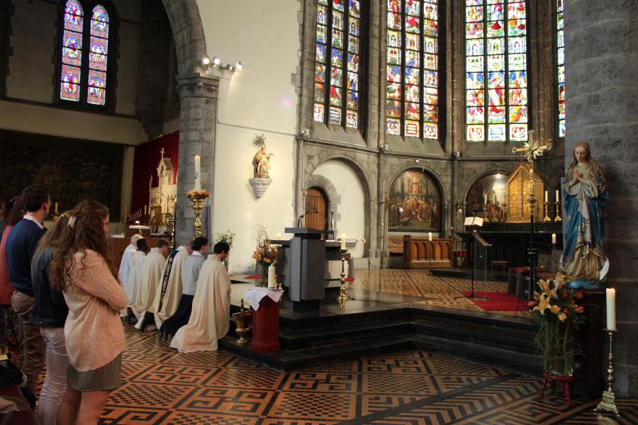 litanie van alle heiligen © Kerknet foto: Lieve Wouters