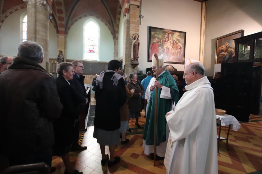 Feestelijke opening van het synodale proces in Hamont © Jente Vandewijer
