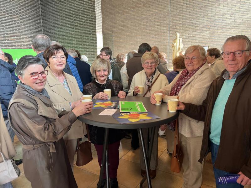 Moment van ontmoeting. 