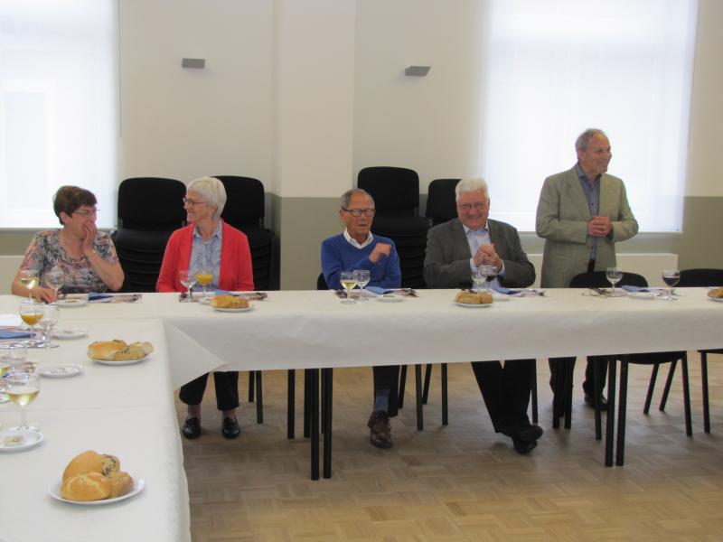 Bisschop Patrick Hoogmartens op bezoek in de federatie Diepenbeek 